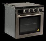 Greystone Digital Propane RV Range w/ Towel Rack Handle - Stainless Steel