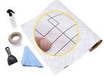 Revive Peel-and-Stick RV Wallpaper Kit - 100 sq. ft. - 50' x 2' Roll - Silver Prism
