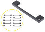 RV Cabinet Handles - Revive Sequoia Collection - Matte Black - Qty 10