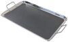 GSI Outdoors stainless steel gourmet griddle.