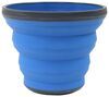 GSI Outdoors Escape blue collapsible cup.
