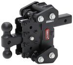Gen-Y Phantom XT Adjustable 2-Ball Mount w/ Torsion Flex - 2" Hitch - 4-1/4" Drop - 10K