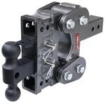 Gen-Y Torsion 2-Ball Mount w/ Stacked Receivers - 2-1/2" Hitch - 5" Drop - 10K