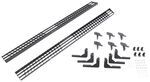 Gen-Y Hitch Running Boards w/ Custom Installation Kit - 6" Wide - Black Steel