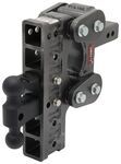 Gen-Y Torsion 2-Ball Mount w/ Stacked Receivers - 2" Hitch - 2.5" Rise/10" Drop - 10K