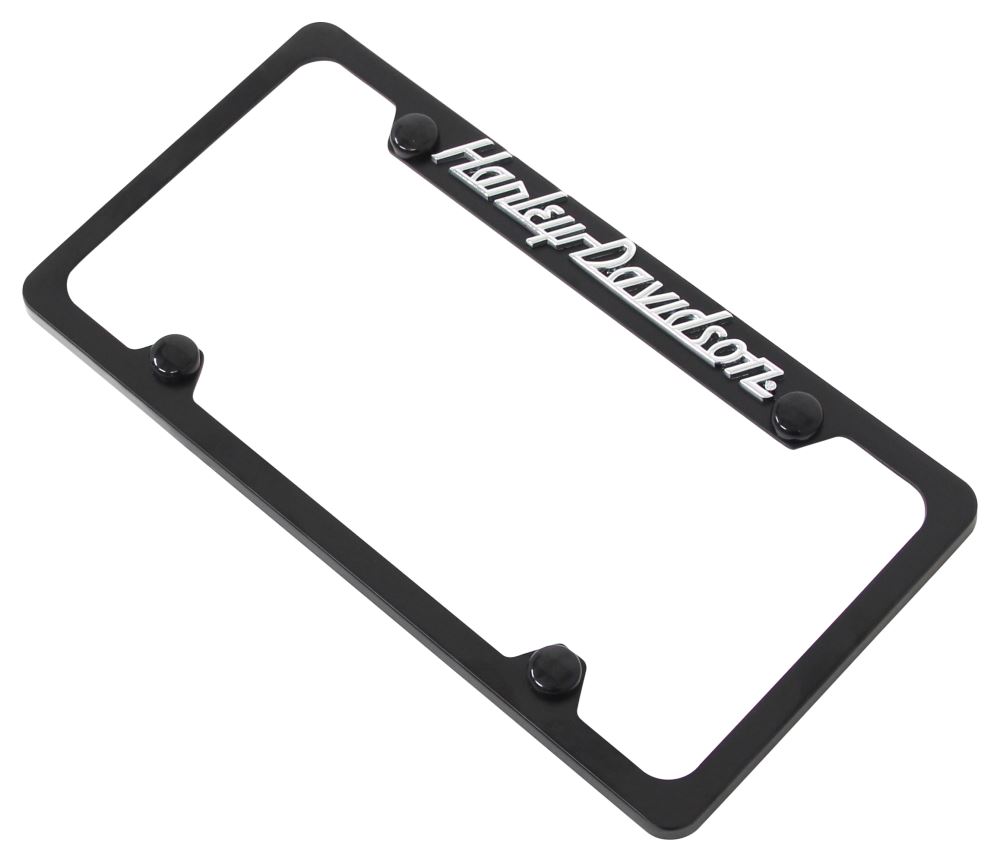 Harley-Davidson Contemporary License Plate Frame - Touring Script - Top ...