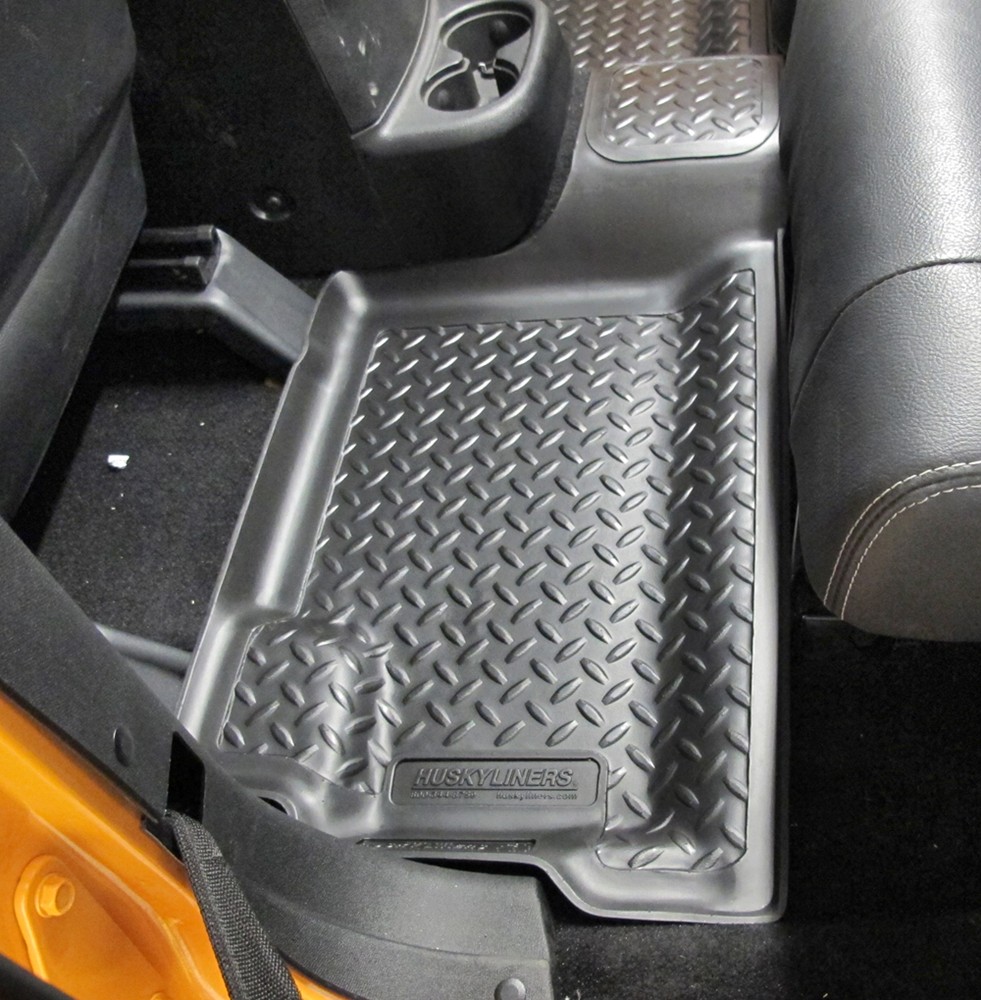 Husky Liners Classic Custom Auto Floor Liner Rear Black Husky