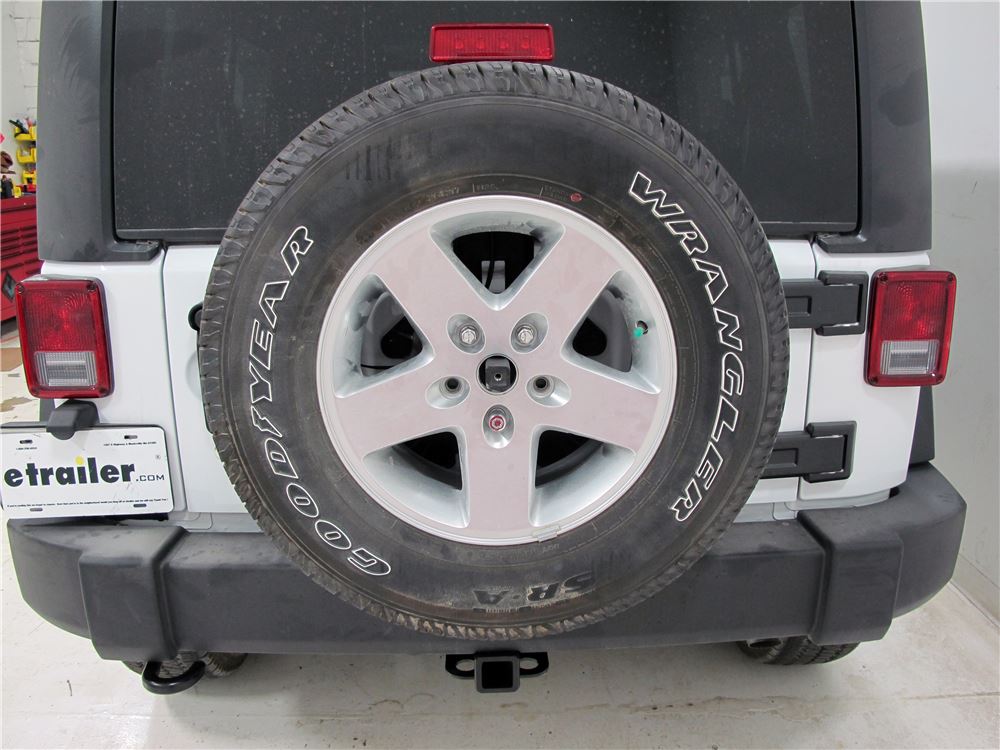 quadratec spare wheel mounting bike rack