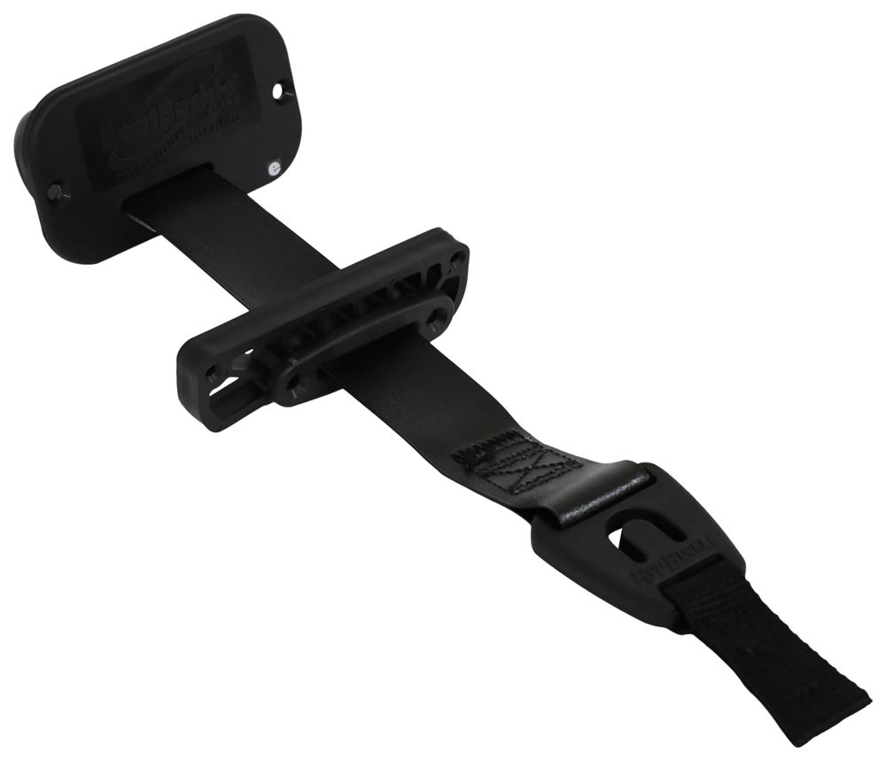 rodbuckle retractable fishing rod tie-down strap with