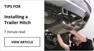 install a trailer hitch button