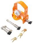 InfiniteRule Trailer Coupler Lock Kit - 1-7/8, 2, and 2-5/16 Couplers w/ Hitch Lock & Coupler Lock