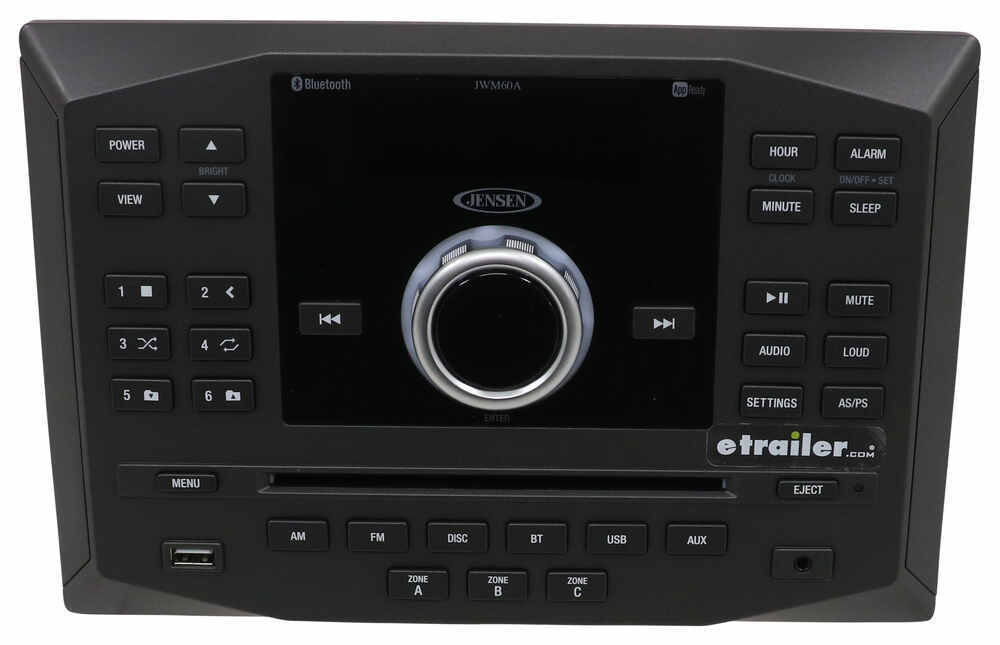 Jensen Rv Stereo Double Din Aux Usb Bluetooth Jcontrol - Jensen Awm910 Rv Wall Mounted Cd Player Am Fm Radio Jensen Rv Stereo Double Din Aux Usb Bluetooth Jcontrol - Jensen Awm910 Rv Wall Mounted Cd Player Am Fm Radio