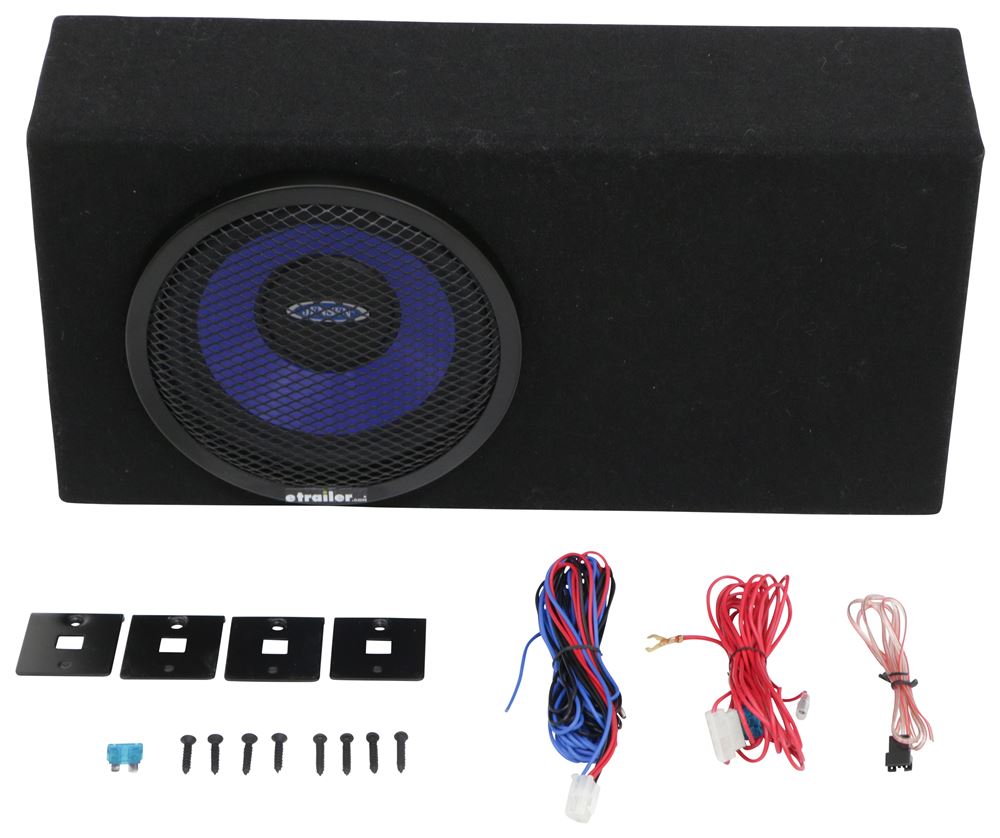 Jensen 8" Amplified Subwoofer with Enclosure - 150 Watt - 12 Volt Jensen RV Speakers JXA8BA2