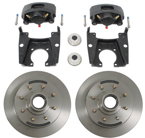 Kodiak 10 to 12 Replacement Trailer Disc Brake Pads w//Stainless Backing 1 Axle