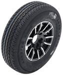 Kenda Karrier KR35 ST225/75R15 LR E Radial Trailer Tire w/ 15" Aluminum AM06 Wheel - 6 on 5-1/2