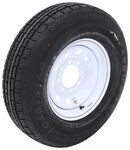 Kenda Karrier KR53 ST235/80R16 Radial Trailer Tire with 16" White Mod Wheel - 8 on 6-1/2