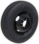 Kenda Karrier KR53 ST235/80R16 Radial Trailer Tire with 16" Black Dual Wheel - 8 on 6-1/2