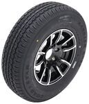 Kenda Karrier KR35 ST205/75R14 Radial Trailer Tire with 14" Aluminum AM06 Wheel - 5 on 4-1/2