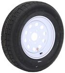 Kenda Karrier KR53 ST205/75R15 Radial Trailer Tire with 15" White Mod Wheel - 5 on 5