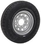 Kenda Karrier KR53 ST235/80R16 Radial Trailer Tire with 16" Silver Mod Wheel - 8 on 6-1/2