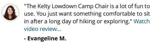 Kelty Camp Chair Review by Evangeline M.