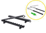 Kuat Grip Ski and Snowboard Carrier - Slide Out - 6 Pairs of Skis or 4 Boards - Black