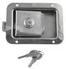 Redline junior locking stainless steel flush door latch. 