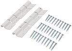 Replacement Controlled Motion Hinge for Lippert RV Entry Door - 5 Leaf - White