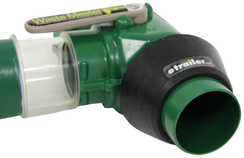 Waste Master RV Sewer Hose w/ Camlock Fittings, Nozzle, and Endcap - 20