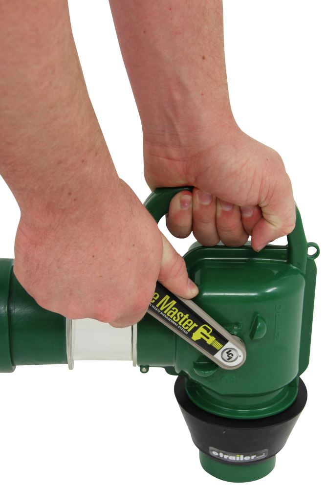Waste Master RV Sewer Hose w/ Camlock Fittings, Nozzle, and Endcap - 20