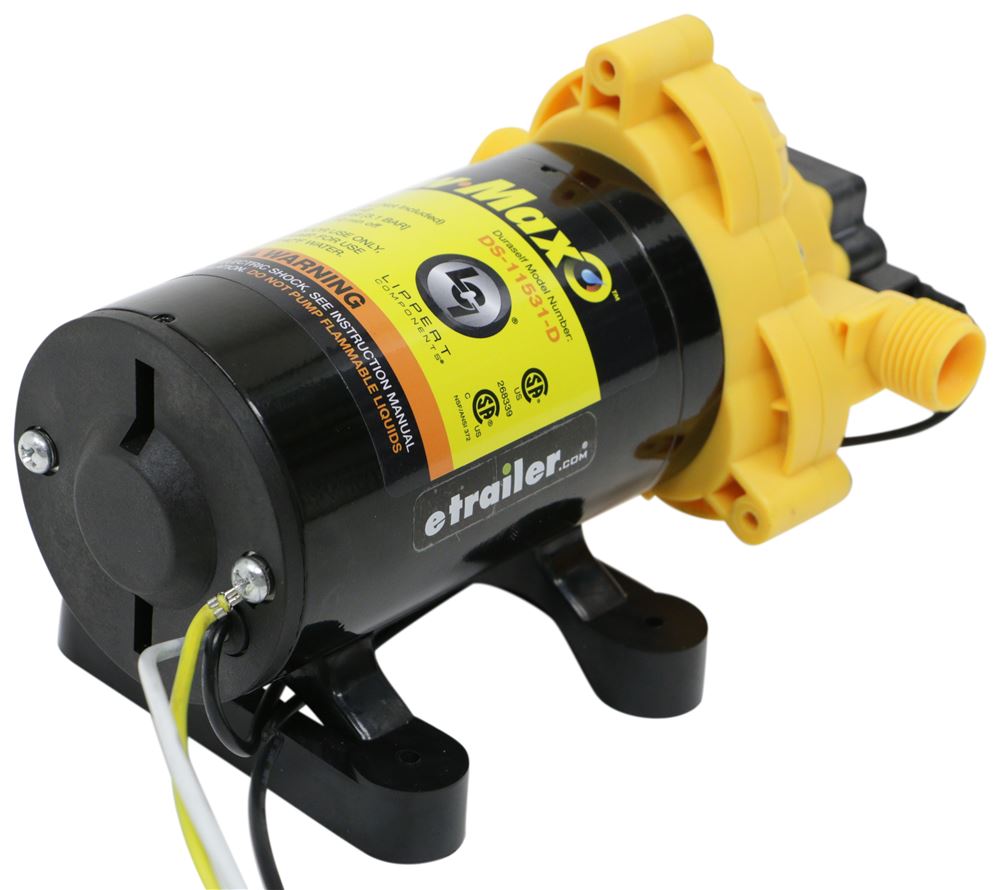 Flow Max RV Fresh Water Pump 115 Volt 3.3 Gallons Per Minute 45