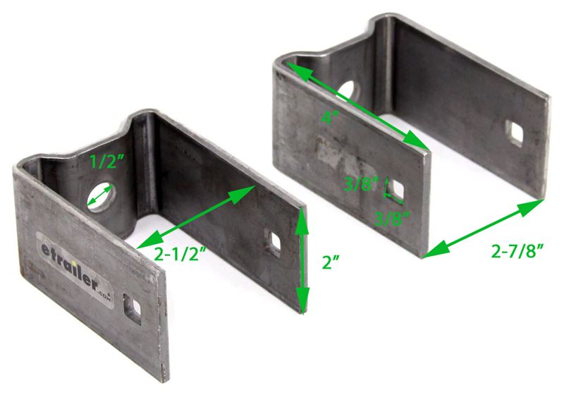 Stromberg Carlson LG-BRACKETS Weld On Landing Gear Mounting Brackets