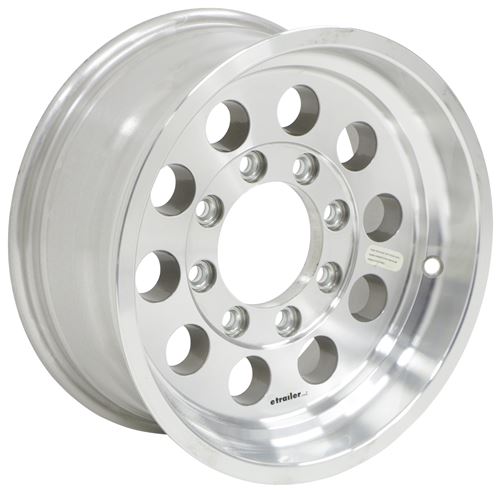 Aluminum Modular Trailer Wheel - 16" x 7" Rim - 8 on 6-1/2 ...