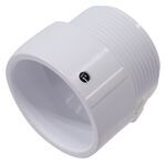 LaSalle Bristol PVC Pipe Adapter for RV Fresh Water Plumbing - 1-1/2" NPT