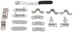 Cam-Action Lockable Door Latch Kit for Large Enclosed Trailers
