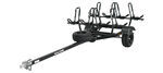 Malone MicroSport Off-Road 4 Kayak Trailer Package - 78" Load Bars - J-Style