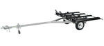 Malone MicroSport LowBed Off-Road 4 E-Bike Trailer Package - 78" Load Bars