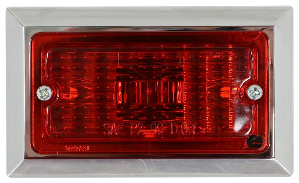 Compare Flush Mount Trailer Vs Etrailer Com Optronics Incandescent Light Trailer Lights Mc71rs