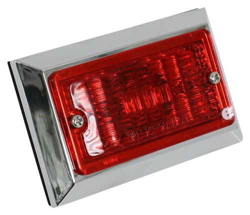 optronics led clearance or side marker trailer light flush mount trailer lights
