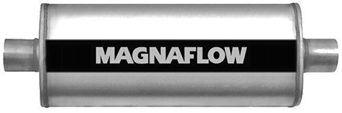 Magnaflow 5x8 24/" Oval Straight Through Muffler 3/" In//Out Center//Center 12279