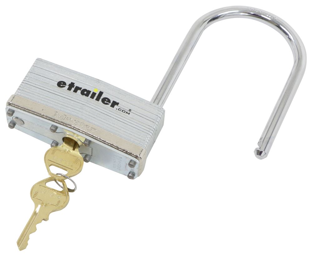 Master Lock Laminated Steel Padlock 31/4" Wide 5/16" Diameter