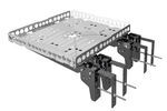 Mount-n-Lock GennyGo HD Folding Generator/Cargo Carrier for RV Bumpers - Alum/Steel - 500 lbs