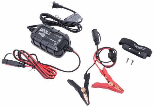 NOCO Genius Smart Battery Charger - AC to DC - 6V/12V - 5 Amp NOCO Battery  Charger 329-GENIUS5