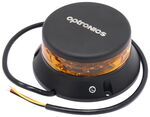 Optronics Low Profile Strobe Warning Light - SAE Class I - LED - Amber - Permanent Mount