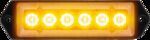 Optronics LED Directional Warning Light - SAE Class I - 18 Flash Patterns - Permanent Mount - Amber