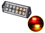 Optronics LED Directional Warning Light - SAE Class I - 18 Flash Patterns - Permanent - Amber/Red