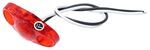 Optronics LED Mini Side Marker and Clearance Light - 1 Diode - 2-Wire - Oblong - Red Light