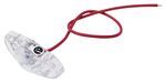 Optronics LED Mini Side Marker and Clearance Light - 1 Diode - 1-Wire - Oblong - Red Light