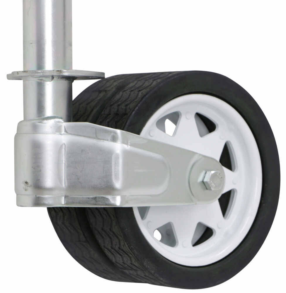Extreme OffRoad Trailer Jack w/ Dual Wheels Sidewind 163/4" Lift