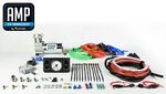 Pacbrake Premium Paddle Valve In-Cab Control Kit w/ Analog Gauge and Compressor - Independent Fill